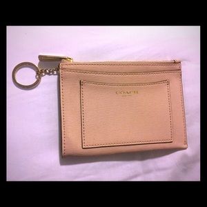 Coach key chain wallet